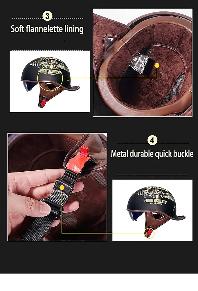 Amazon.com: for Scooter Moped Cruiser Motorcycle Skull Cap